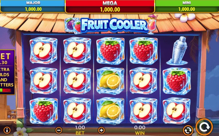 Scáileán cluiche Fruit Cooler